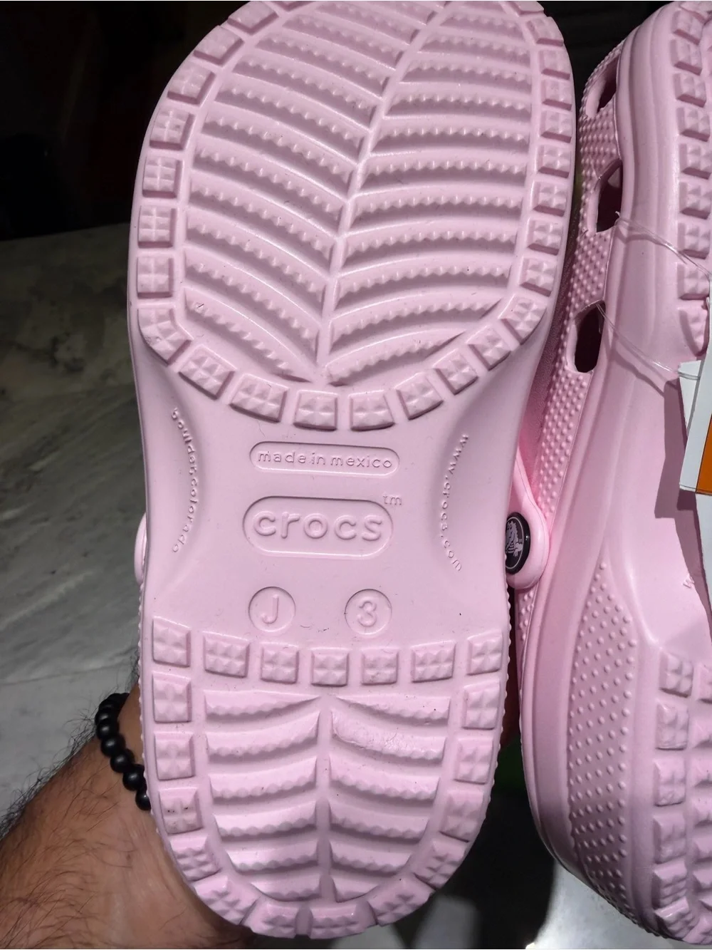 CROCS Kids Pink Classic Clog